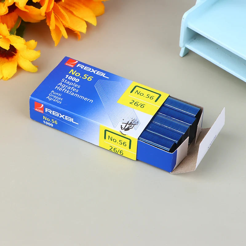 1000 pièces/boîte 5.3*1.3cm agrafes