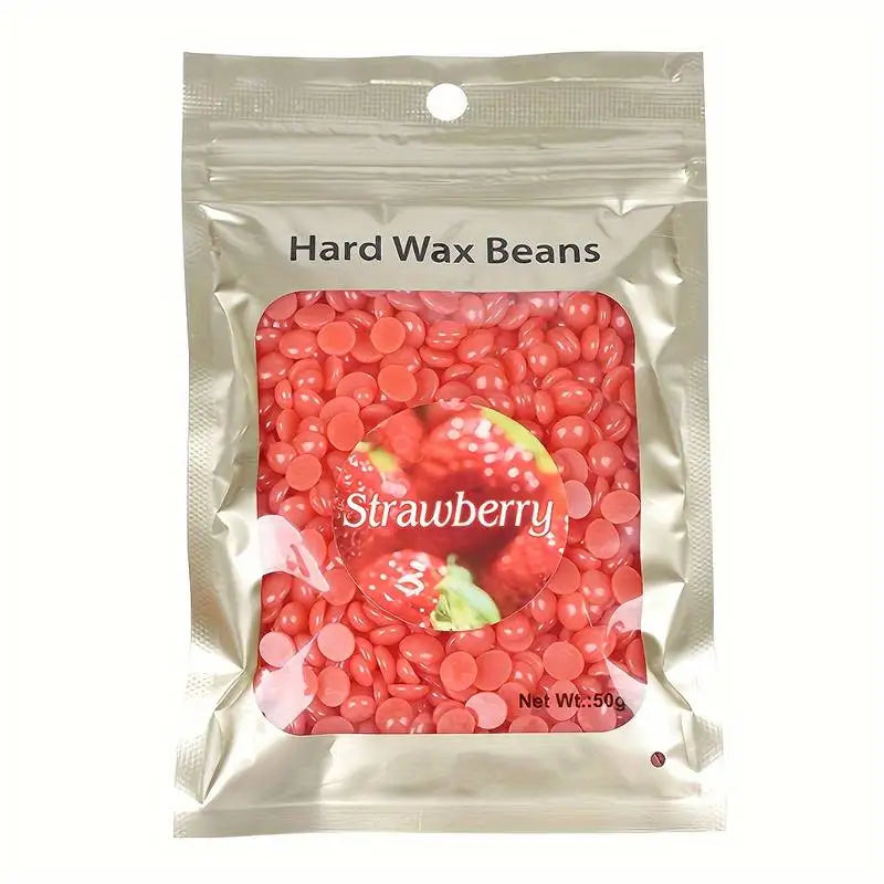 Perles dépilatoires pour épilation à chaud, 50g, avertir, chauffer, indolore, élimination des poils du corps