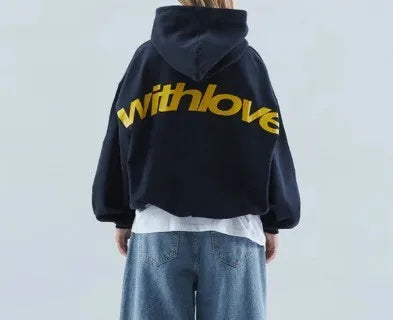 2025 Sweat à capuche imprimé pour hommes et femmes, simple et polyvalent, transfrontalier européen et américain, marque tendance ample rétro américaine