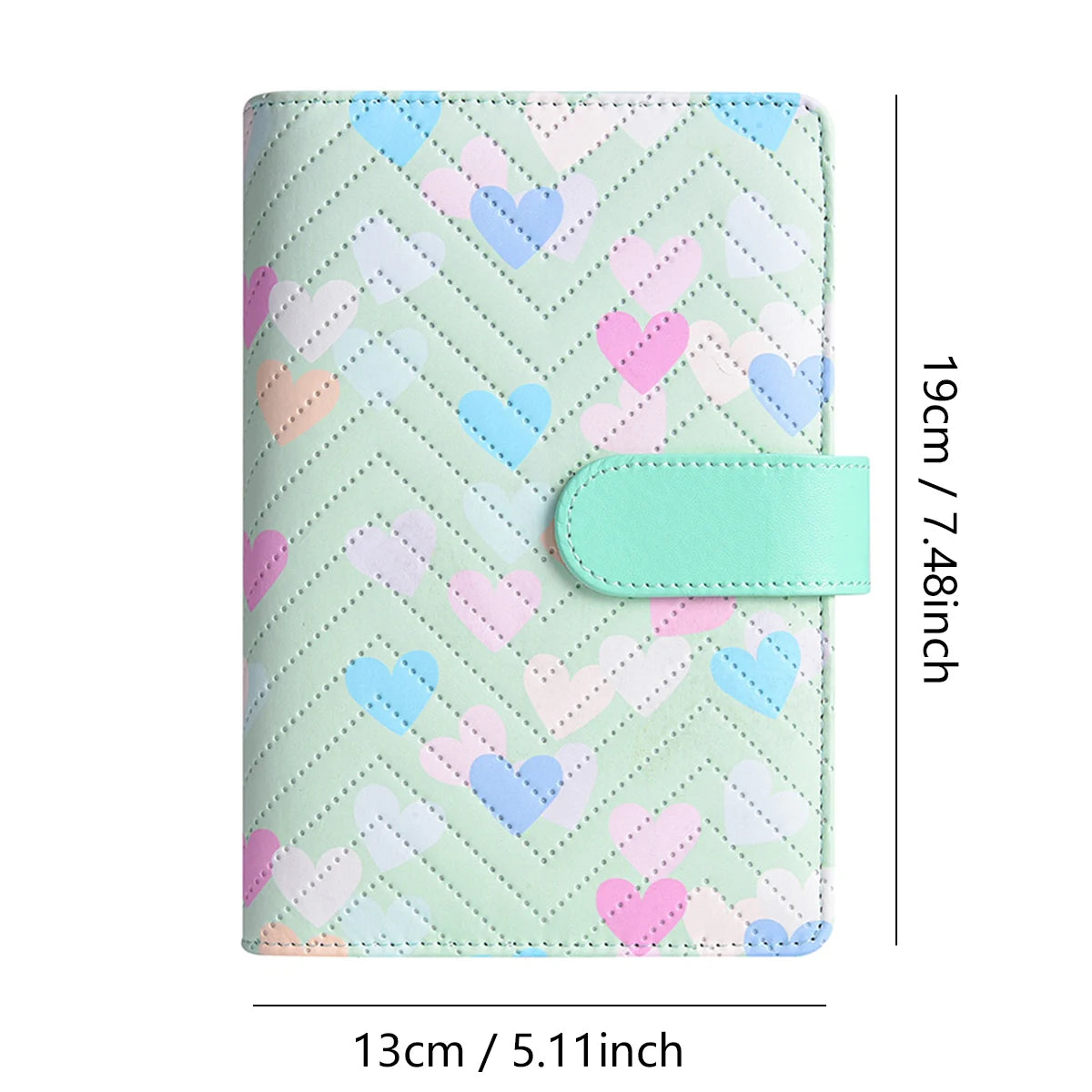 Classeur en cuir PU A6,