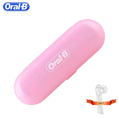 Oral B – étui de voyage Original, boîte de rangement pour poignée de brosse à dents électrique Portable, couvercle Anti-poussière pour Oral B D12 DB5010 ORDB5510K D100