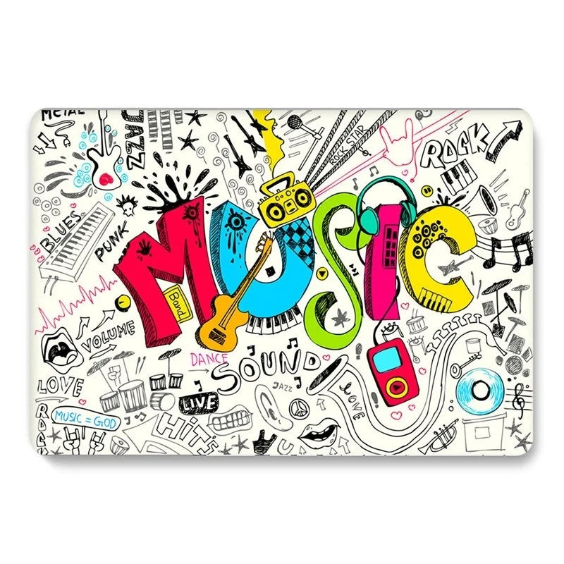 Pour 2012 2013 2014 2015 Retina 13 couverture cerveau scientifique différent pour Macbook Pro 13 pouces étui A1502 A1425 coque de protection rigide