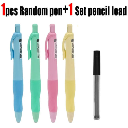 Crayon mécanique avec taille-crayon Anti-myopie, crayons à poignée souple, 2.0mm,