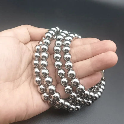 Bracelet fouet en acier de Style chinois, 1M, collier, chaîne, perles de prière, auto-défense, taille, foi, bouddha, Gadgets EDC pour hommes, bijoux Punk
