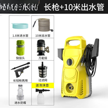 Pistolet à eau haute pression domestique 220V 6L/min, 3000W, outil de nettoyage de jardin haute puissance, pistolet à eau de lavage de voiture, Machine de nettoyage puissante