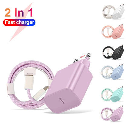 Chargeur USB C Type C 20W