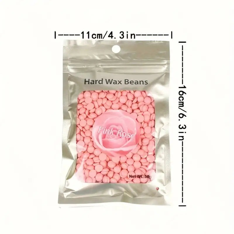 Perles dépilatoires pour épilation à chaud, 50g, avertir, chauffer, indolore, élimination des poils du corps