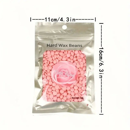 Perles dépilatoires pour épilation à chaud, 50g, avertir, chauffer, indolore, élimination des poils du corps