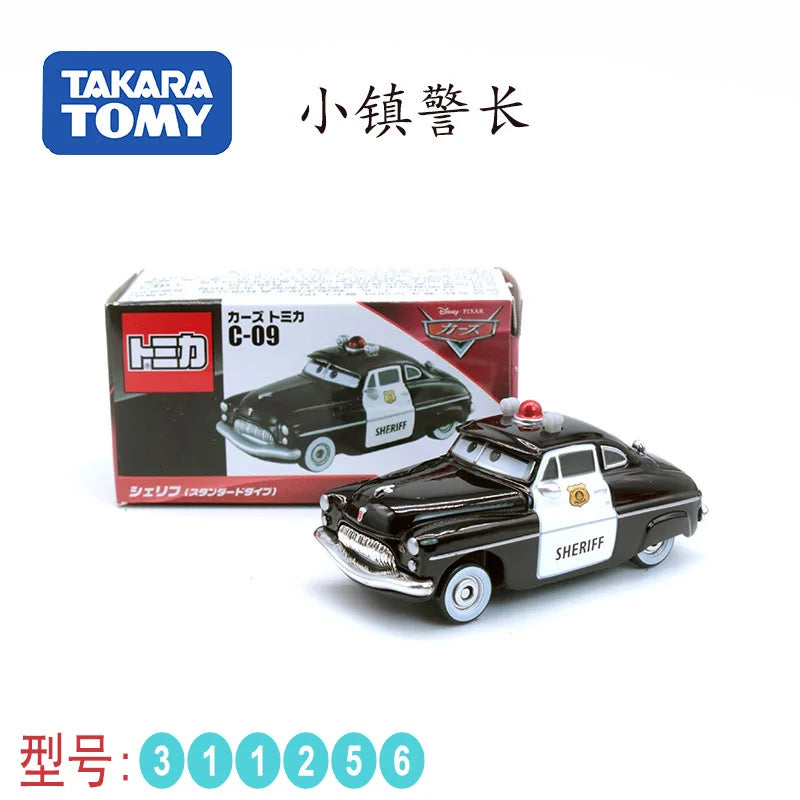 Tomy Tomica-Modèle de véhicule édition spéciale pour garçons, jouets moulés sous pression, voiture Tokyo, McQueen, Mater, Finn, McMissile, cadeau de collection, 1/64