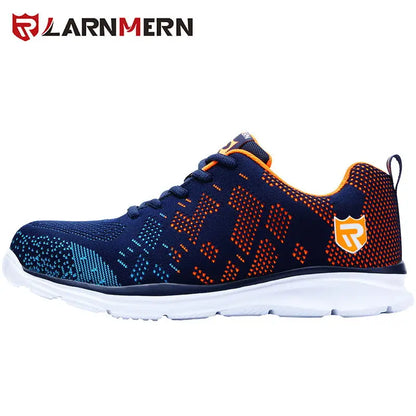 LARNMERN chaussures de sécurité pour le travail hommes bout en acier Construction baskets bottes Anti-crevaison anti-dérapant femmes chaussures