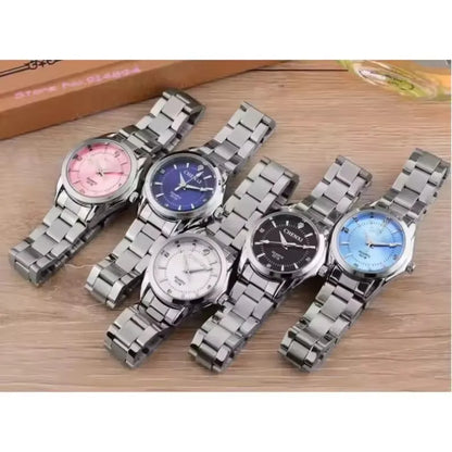 CHENXI 021B montre à Quartz pour femmes mode élégante étanche bracelet en acier inoxydable