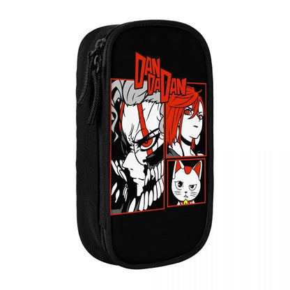 Dandadan Okarun-Trousse à Crayons Rétro Anime, Boîte à Stylos Créative, Sacs à Crayons pour Enfants, Grand Rangement, Fournitures Scolaires, Trousse Cosmétique