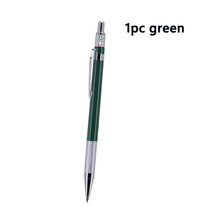 Nouveau crayon mécanique en métal multicolore,