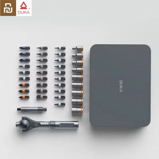 Youpin – jeu de tournevis à cliquet DUKA Atuman RS2, 40 en 1, embout de tournevis de précision magnétique, Kit d'outils de réparation domestique, DIY, nouveauté 2025