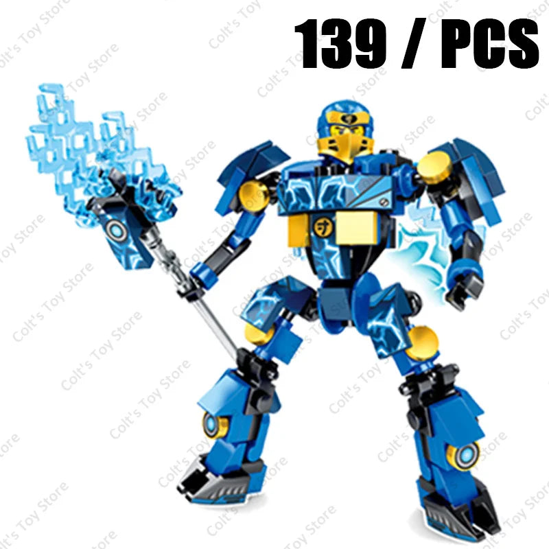Nouveau Ninja Legacy Kai Jay Zane Lloyd moteur moto blocs de construction briques Mech Robot classique film modèle jouets pour enfants cadeaux