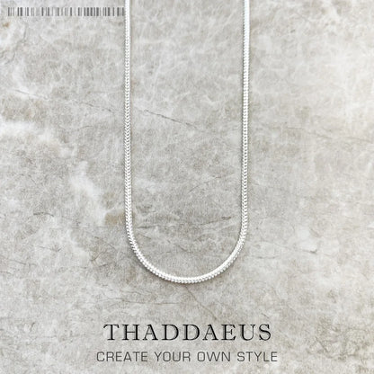 Collier chaîne serpent 2mm, 2017 tout nouveau Glam Bijoux de mode Style européen âme 925 Bijoux en argent Sterling cadeau pour hommes femmes