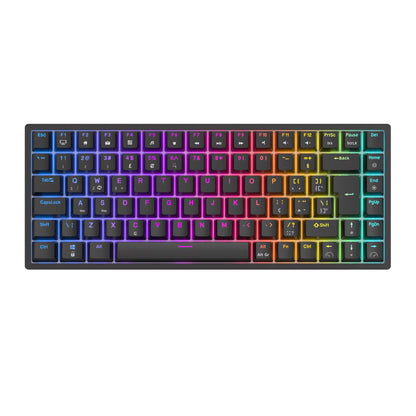 RK84 RK ROYAL KLUDGE clavier de joueur sans fil espagnol brésilien Tri-mode BT5.0/2.4G/USB-C 75% clavier mécanique Bluetooth rvb