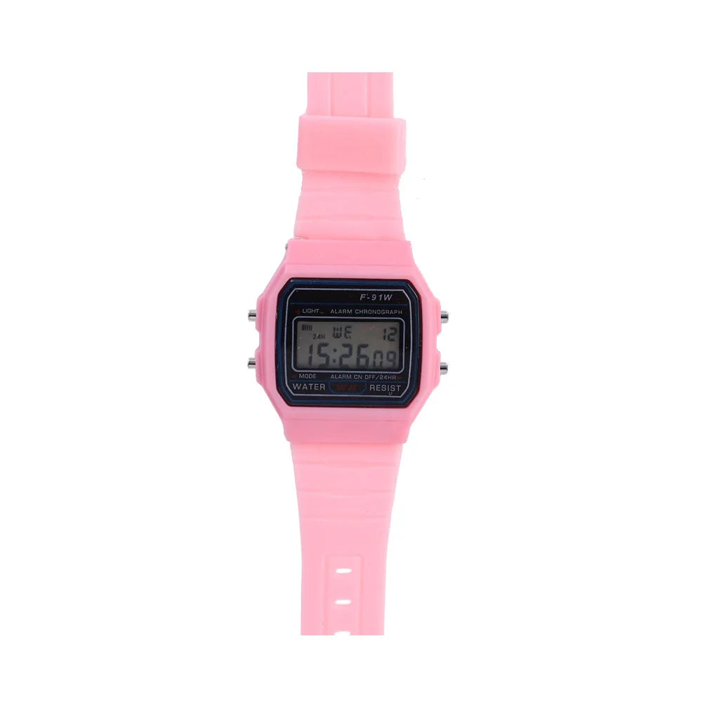 Montre numérique LED pour hommes, montre-bracelet Vintage en Silicone, horloge électronique