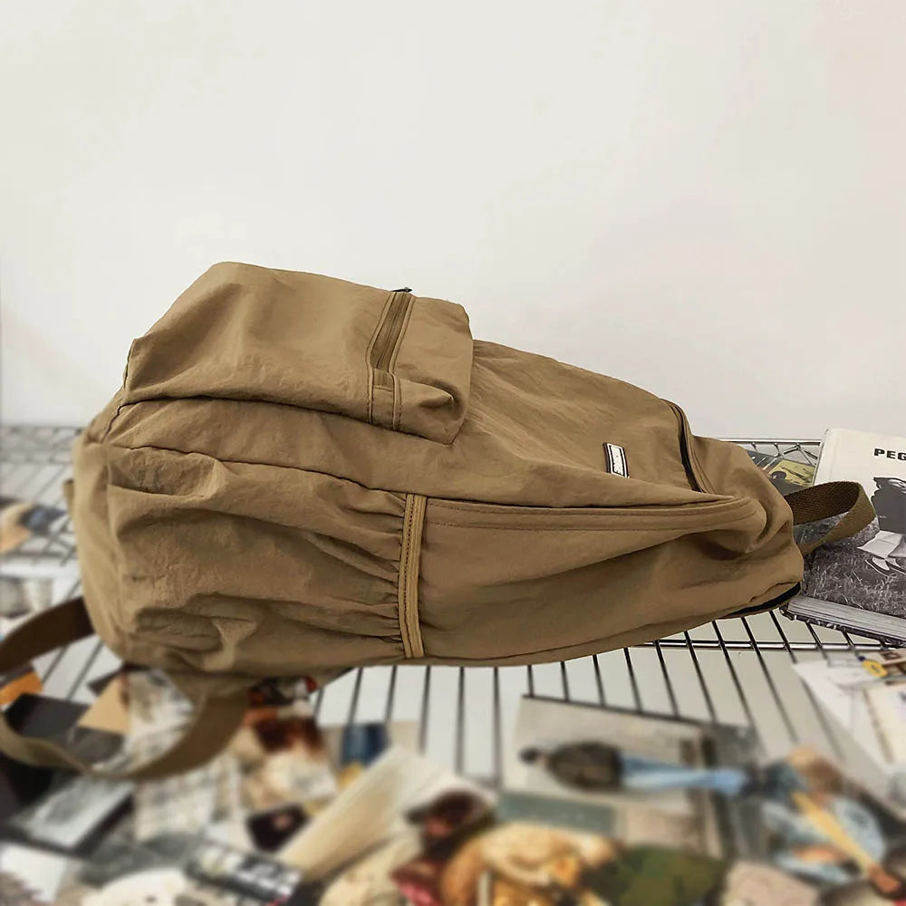 nouveau sac à dos pliable pour femmes,  grande capacité,