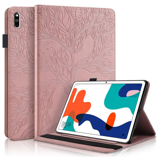 3D Embossed Tree For Huawei MatePad 10.4 BAH3-AL00 BAH3-W09 BAH4-L09 W09 2022 Case Soft TPU Tablet Cover