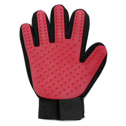 Gants de toilettage en silicone pour animaux de compagnie, brosse à cheveux et peigne pour chats, livres pour chiens, épilation, fournitures pour animaux domestiques