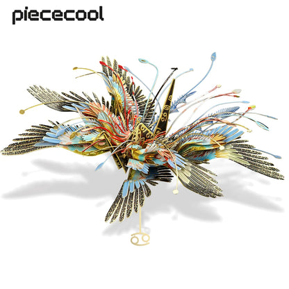 Piececool – Puzzle 3D en métal, Kits de construction du CANCER, jouets à assembler soi-même, Constellation pour adolescents et adultes