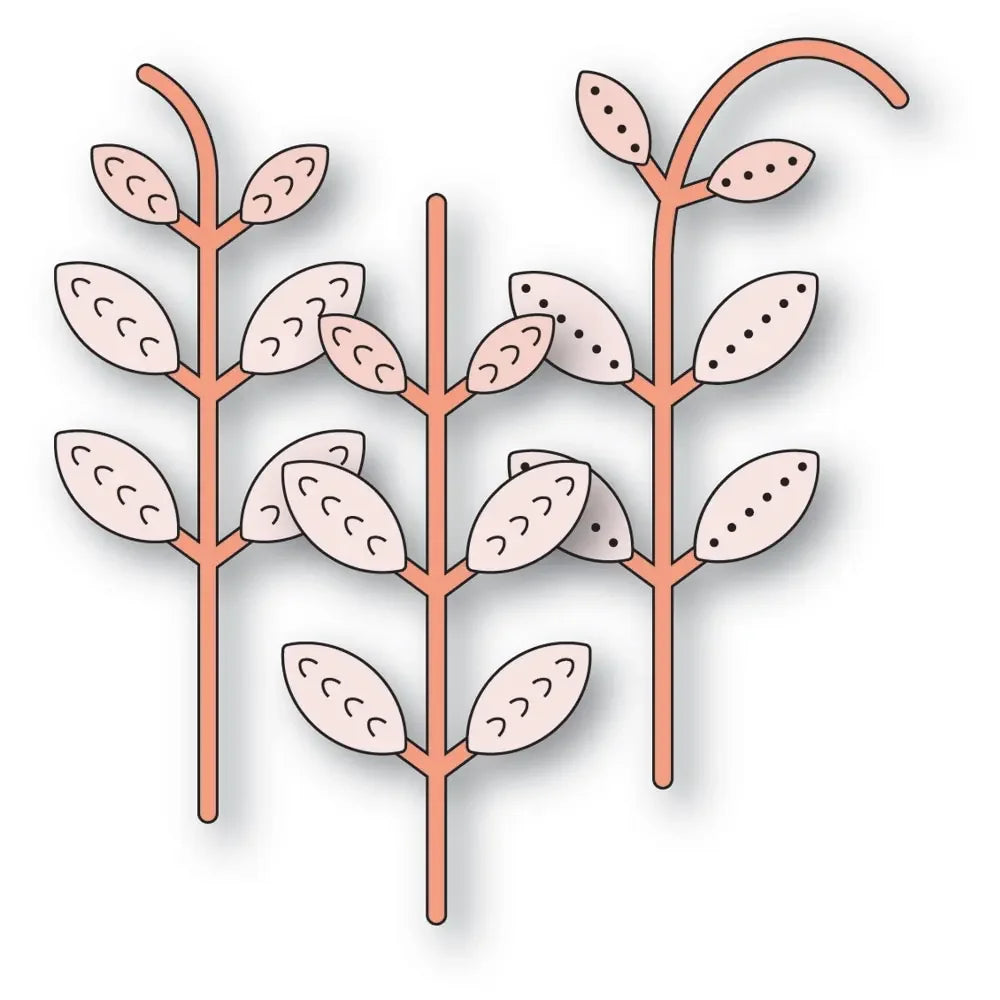 Timbres en silicone pour scrapbooking, cartes d'album photo, feuilles de Noël, arc, plantes, cerf, souche, forêt, arbres, elfe, matrices de découpe en métal