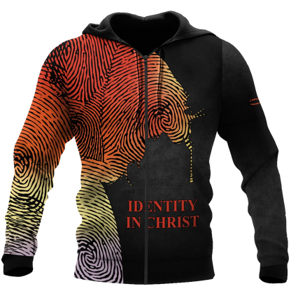 Sweat à capuche à fermeture éclair pour hommes, imprimé croix de jésus en 3D, dieu, Cool, Harajuku, chevaliers templiers, pull à manches longues pour hommes, nouvelle collection automne et hiver