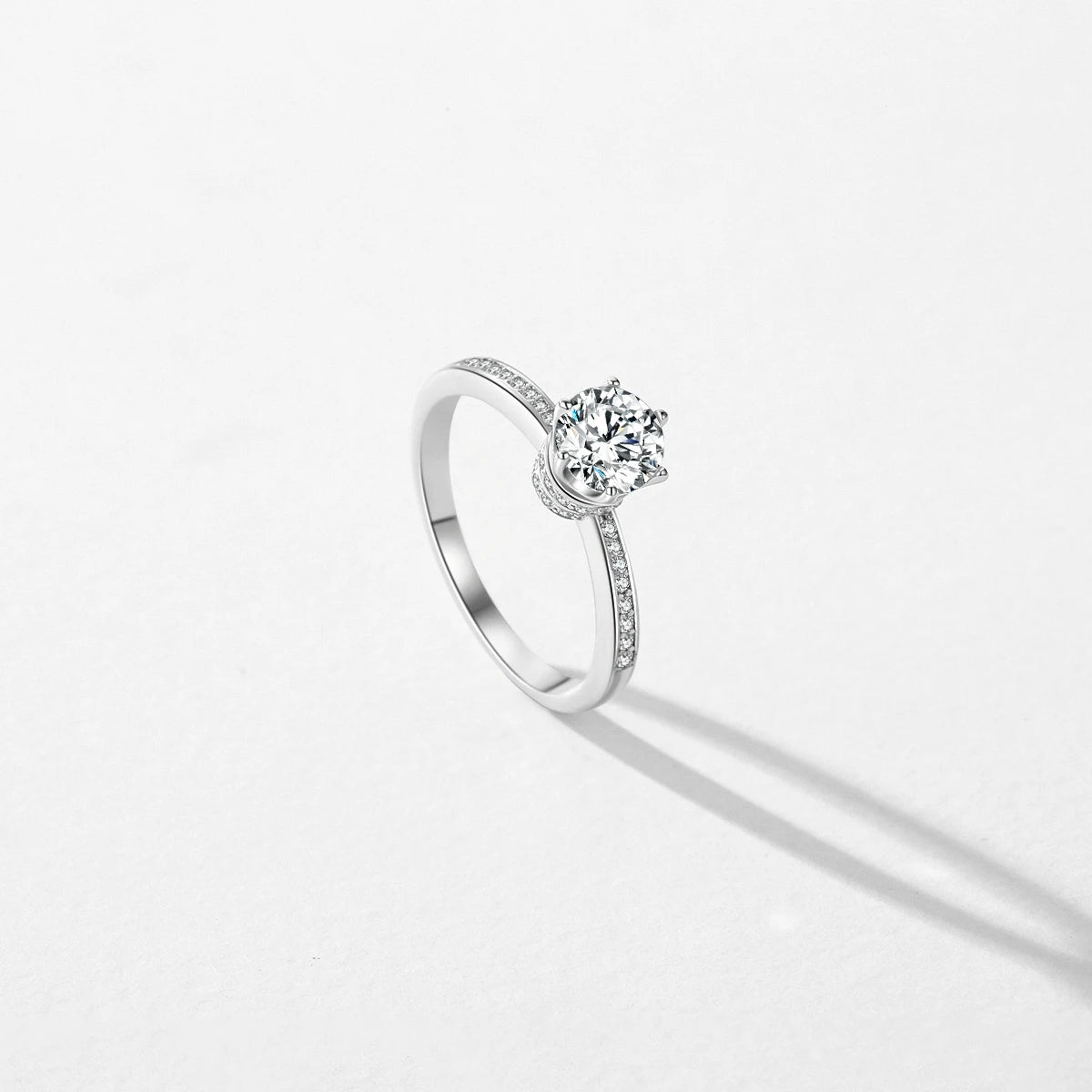 Bague de fiançailles en argent regardé 2024 pour femme, bijoux
