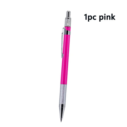 Nouveau crayon mécanique en métal multicolore,