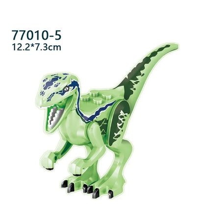 Mini bloc de construction jouet dinosaure jurassique Puzzle Animal tyrannosaure Rex ptérosaure bloc de construction jouet cadeau pour enfants