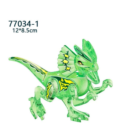 Mini bloc de construction jouet dinosaure jurassique Puzzle Animal tyrannosaure Rex ptérosaure bloc de construction jouet cadeau pour enfants