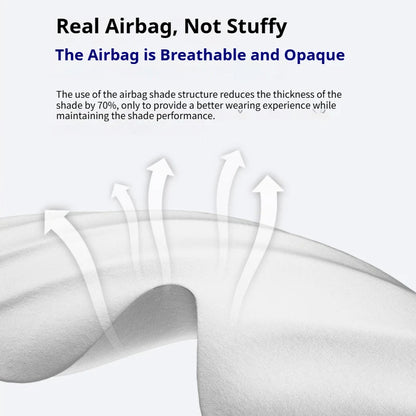 Dreamlight 4S Pro génération masque pour les yeux relaxant à ombrage complet masque de sommeil bloquer la lumière pour aide au sommeil masque pour les yeux en soie Pure douce