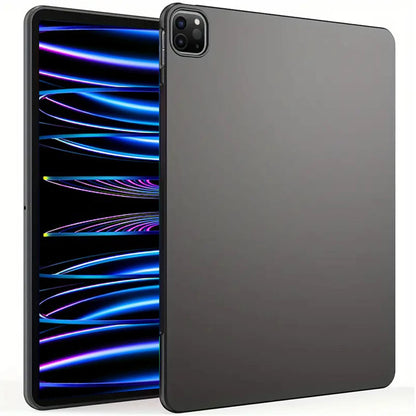 Coque arrière noire en Silicone souple pour tablette IPad Air Pro