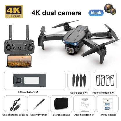 E99 K3 Pro 4k Drone HD caméra grand Angle Mode de maintien élevé pliable Mini Dron WIFI photographie aérienne RC quadrirotor jouets hélicoptère