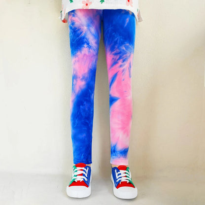 Leggings doux pour filles, pantalons pour enfants, imprimé de fleurs, slim, élastique, crayon