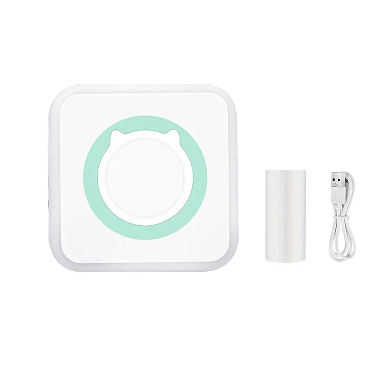 Mini imprimante photo sans fil pour iPhone et Android, imprimante d'étiquettes, impression thermique portable BT, attro