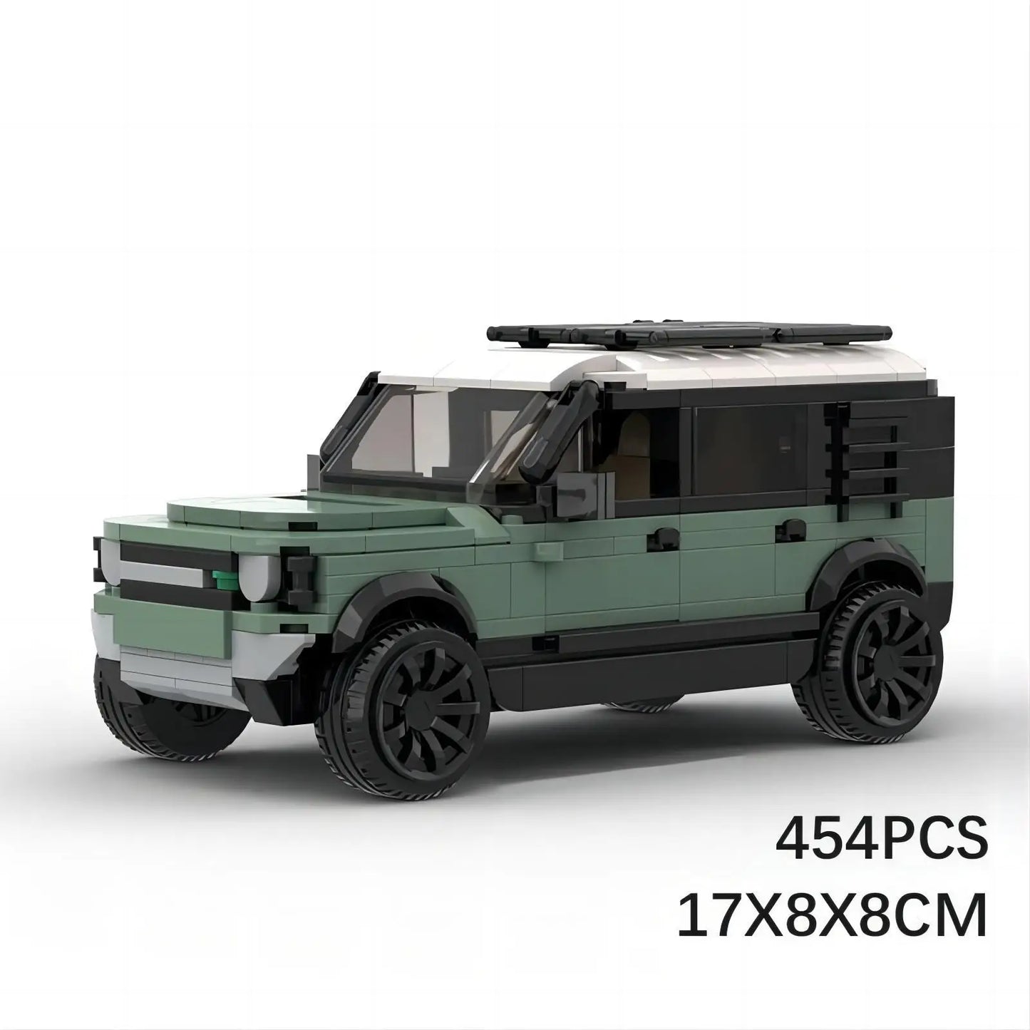 Décennie s de Construction de Voiture SUV Rovered Defender 110 P400, Modèle de Véhicule de Course Tout-Terrain, Briques, Puzzles, Jouets, Cadeau pour Garçon, Enfant