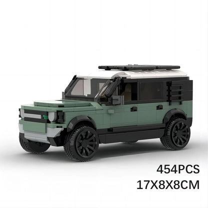 Décennie s de Construction de Voiture SUV Rovered Defender 110 P400, Modèle de Véhicule de Course Tout-Terrain, Briques, Puzzles, Jouets, Cadeau pour Garçon, Enfant
