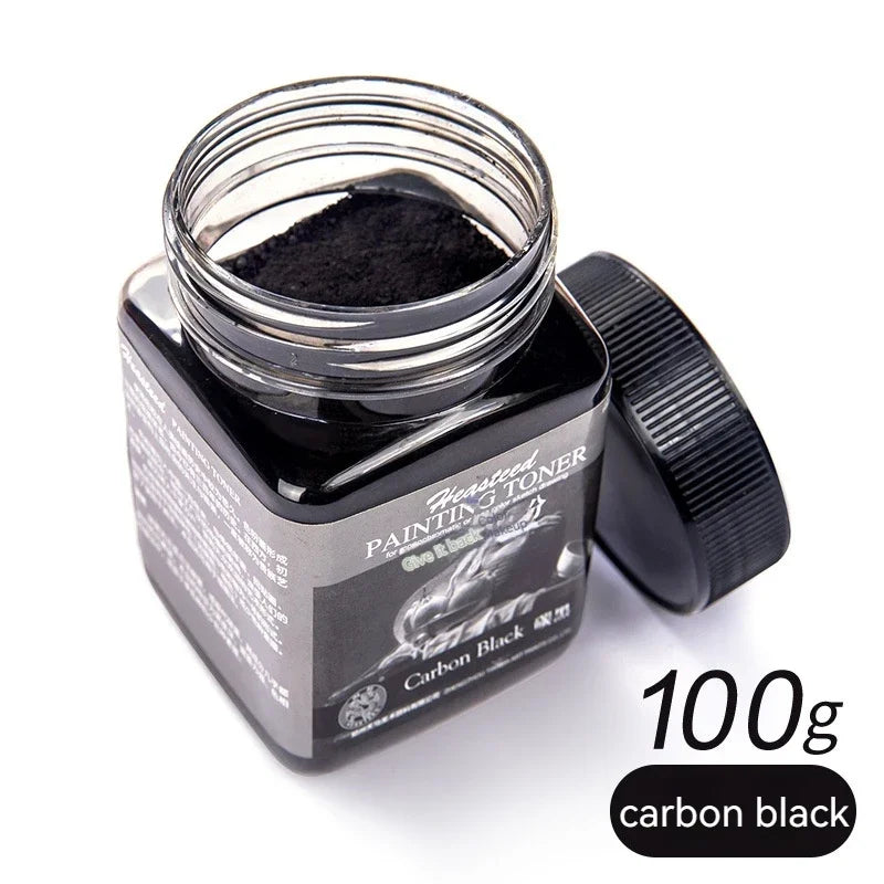 Poudre de charbon de bois 2,4 ultra douce pour croquis, toner de croquis, support sec, pastels d'artiste, dessin, fournitures d'art, 7 couleurs