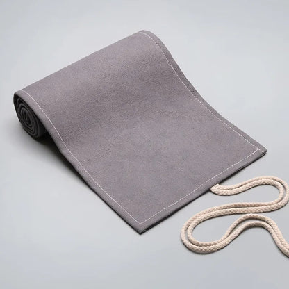 Trousse à crayons fournitures scolaires étudiant Art stylo sac pochette toile stylo enveloppement rouleau maquillage cosmétique brosse stylo stockage papeterie