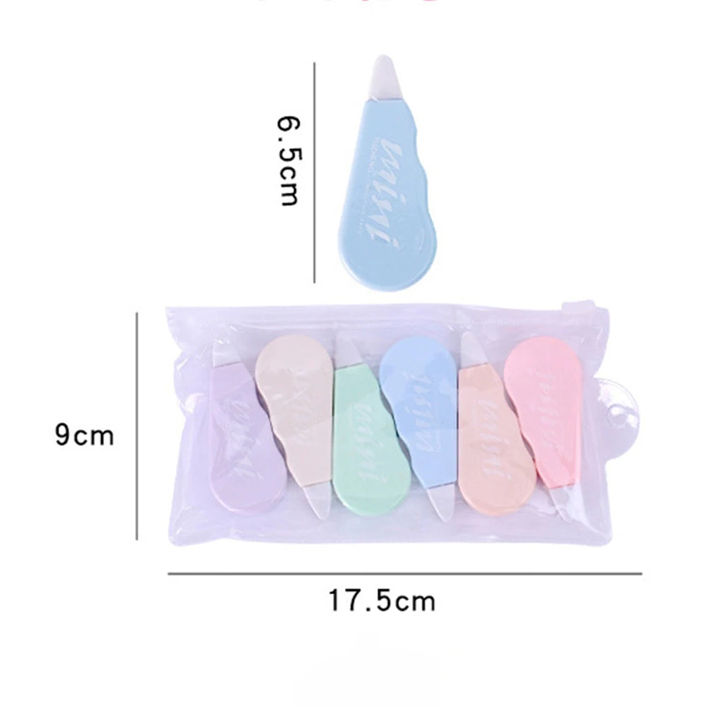 Ruban de 24 m pour modification scolaire, 6 pièces/ensemble