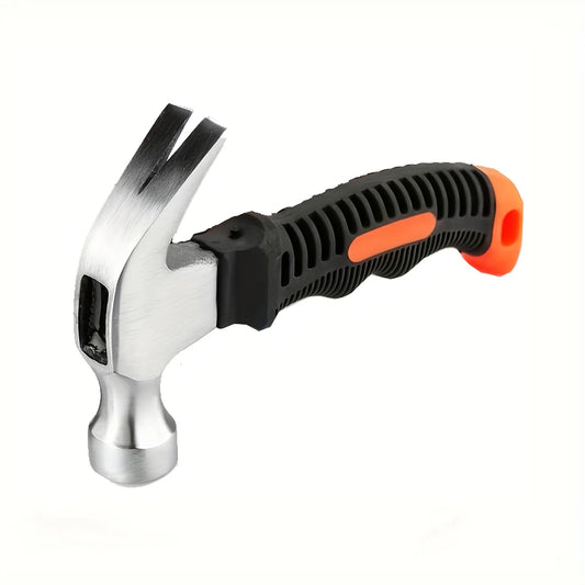 Extracteur de clous pratique, marteau en fer pour le travail du bois, marteau domestique, outil de quincaillerie, petit marteau pour un usage facile, 1/2 pièces