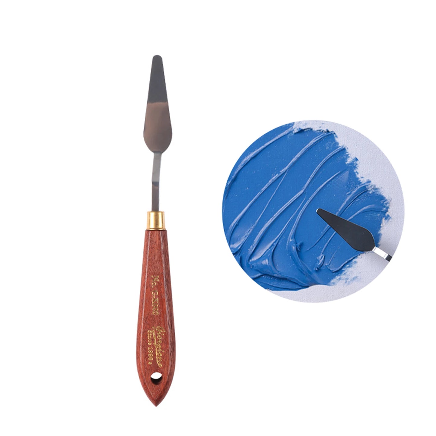 Spatule d'artiste, couteau à Palette, ensemble de couteaux de peinture, grattoir de mélange de peinture, couteau à Palette en acier inoxydable, spatule d'art de peinture