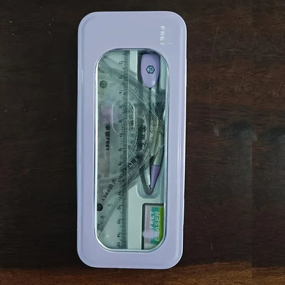 Ensembles de compas et de règles de 7 pièces,