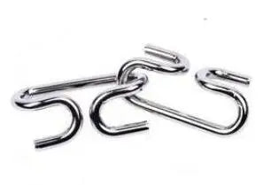 Puzzle classique en métal pour enfants, jeu de casse-tête à fil magique