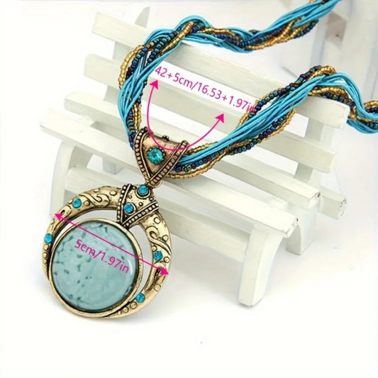 Collier de Style ethnique bohème rétro, à la mode, cadeaux de fête pour hommes et femmes, accessoires de bijoux, nouvelle collection