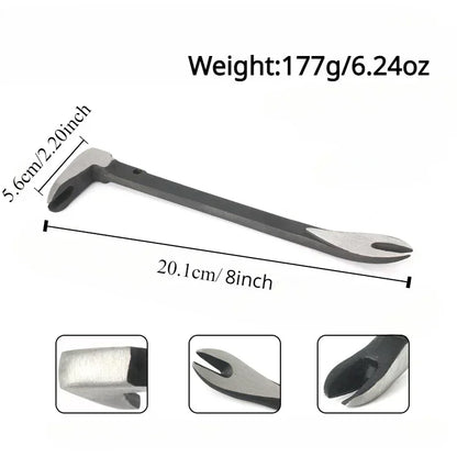 Mini Extracteur d'Ongles avec Pied de Serrage pour la Maison, Ensemble d'Outils de 8/10/12 Pouces, pour le Démontage et le Calcul