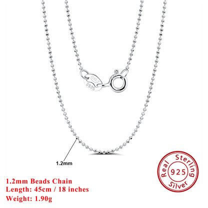 Effie Queen Chic 925 en argent Sterling chaîne de base ras du cou Simple collier bijoux exquis pour hommes et femmes tenue décontractée SC07
