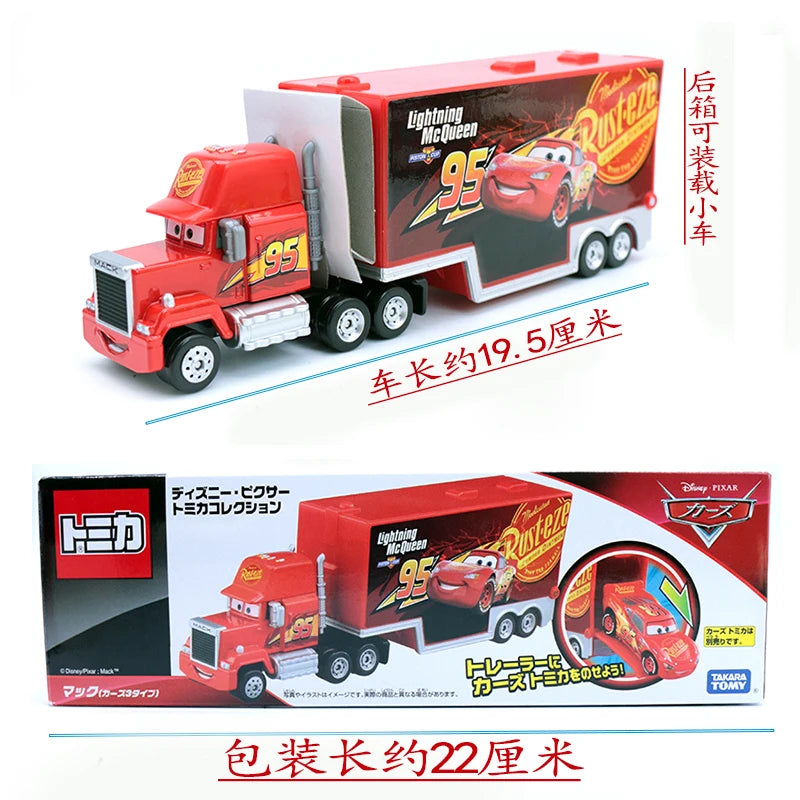 Tomy Tomica-Modèle de véhicule édition spéciale pour garçons, jouets moulés sous pression, voiture Tokyo, McQueen, Mater, Finn, McMissile, cadeau de collection, 1/64